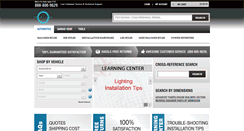 Desktop Screenshot of halolightstore.com